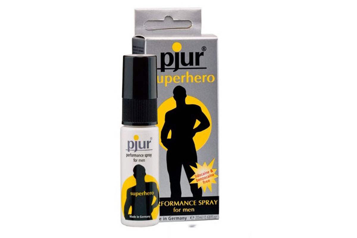 Dòng thuốc xịt Pjur Super Hero Strong có công thức độc quyền đạt chuẩn chất lượng châu Âu