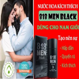 Nước hoa kích dục nữ 818 Men Black dùng để làm gì?