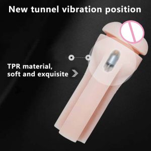 Âm đạo giả cầm tay đa chế độ Pink Pussy