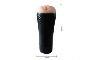 Âm đạo Giả Pink Pussy Dạng đèn Pin Cầm Tay Có Rung