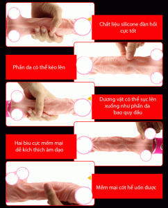 Ailighter Dương Vật Giả Có Rung Thụt Toả Nhiệt Siêu Mềm