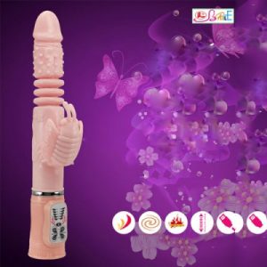 Dương vật giả rung thụt Hot Bunny tỏa nhiệt 48 độ