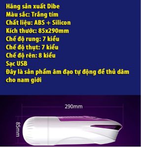 ÂM ĐẠO GIẢ TỰ ĐỘNG DIBE FERRADY NHIỆT RUNG RÊN