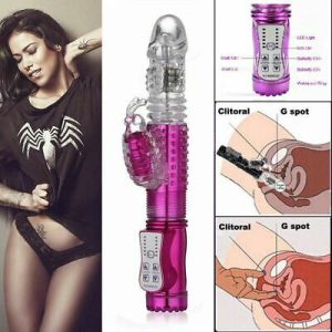 Dương vật giả rung ngoáy thụt, âm đạo giả rên rung mềm mại