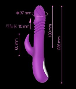 Dương vật giả rung thụt Ella Vibrating Rod