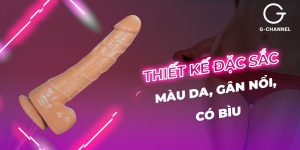 Dương vật giả rung ngoáy gắn tường điều khiển được