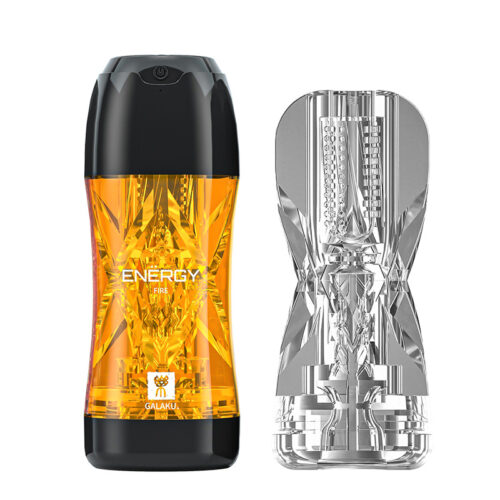 Cốc âm đạo Galaku Energy đồ chơi tình dục dành cho nam giới được sản xuất silicone. Sự co rút và đàn hồi bên trong hoàn toàn do áp suất không khí, không phải do vật liệu. Âm đạo trong suốt cao cấp Galaku Energy mang lại cảm giác mềm mại nhưng rất dính trên dương vật, tạo khoái cảm đặc biệt. Người dùng hoàn toàn chủ động cài đặt áp suất hút và độ co bóp theo ý muốn. Sự thay đổi áp suất không khí cũng làm co lại các bề mặt có gai của thành cốc và làm tăng khoái cảm mãnh liệt.