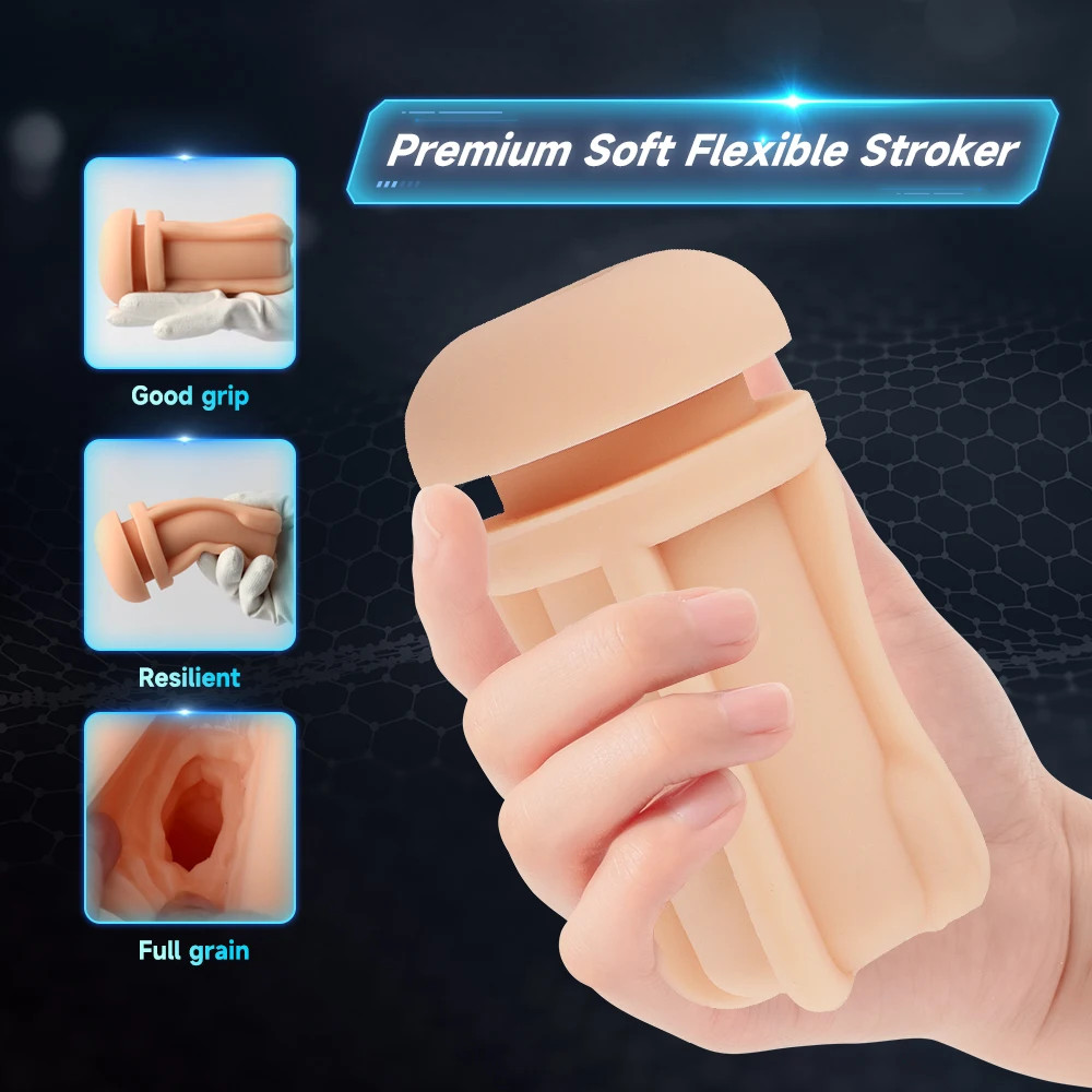 âm đạo giả cầm tay Xiaobai silicone